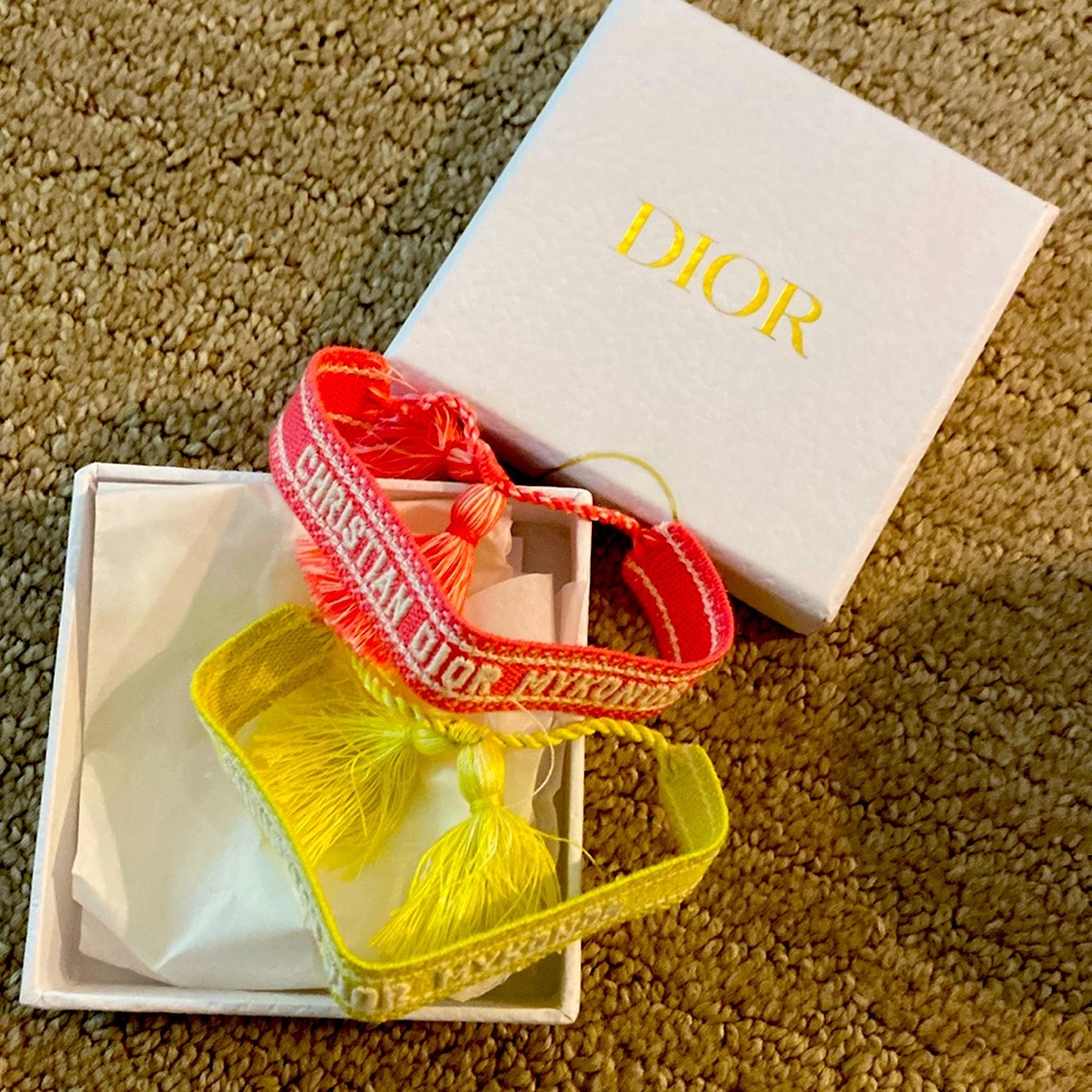 Brand new never worn Mykonos Christian Dior bracelet set